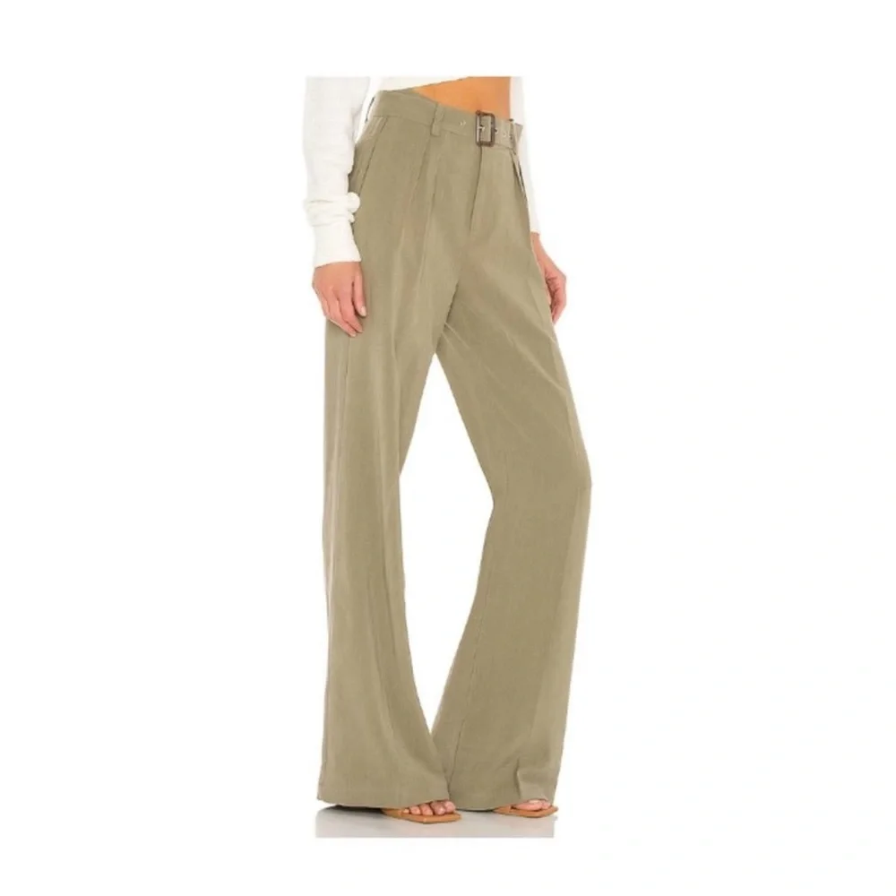 Paige Womens Rachel Pant Cactus New with tags Size 10. Detachable Wastebelt - Picture 1 of 8